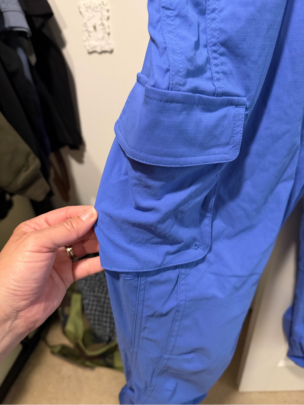 Duluth Trading Co Nwt Blue Women's Waterproof Overalls Jumpsuit - Picture 5 of 8